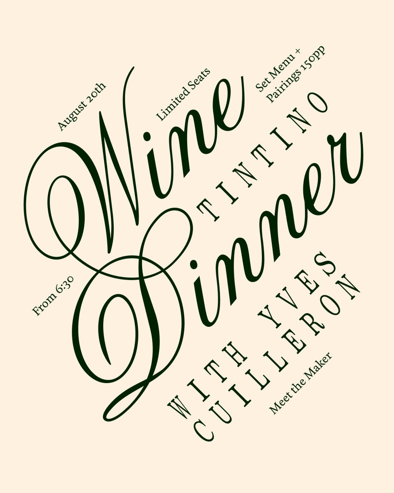 Yves Cuilleron Dinner